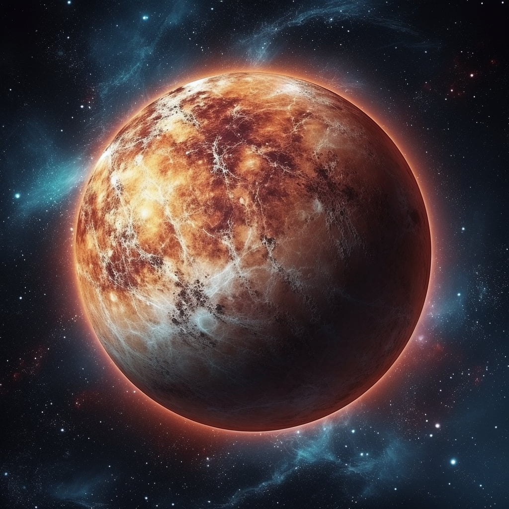 Venus Planet In Space