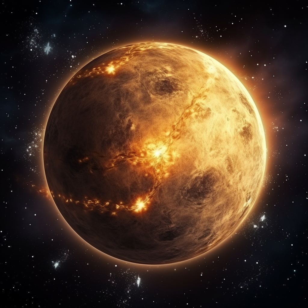 Venus Planet in Space
