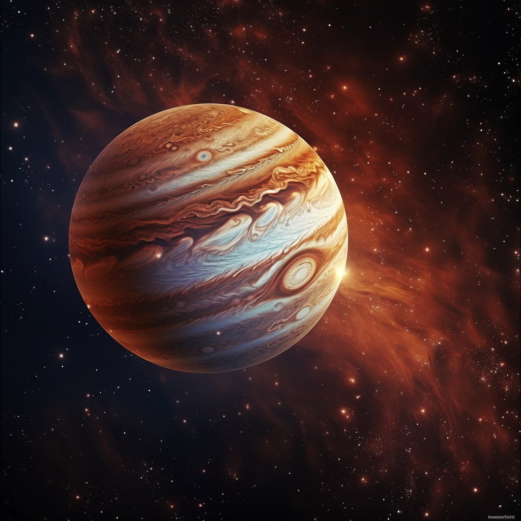 Jupiter Planet in Space