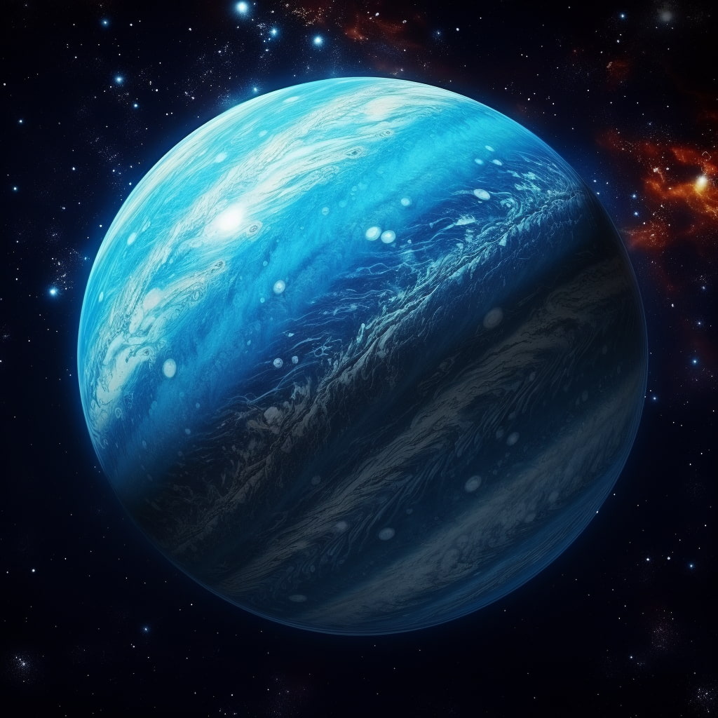 Neptune Planet in Space